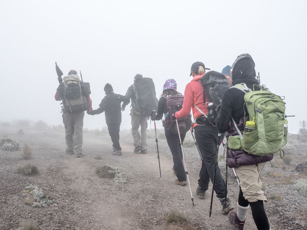 RONGAI ROUTE 7 DAYS INTINERARY