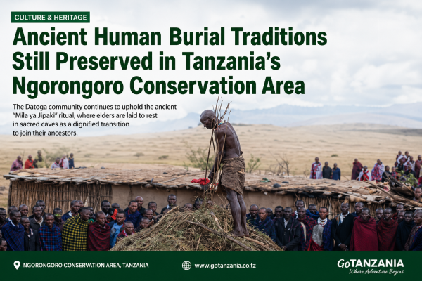 Ancient Human Burial Traditions Still Preserved in Tanzania’s Ngorongoro Conservation Area