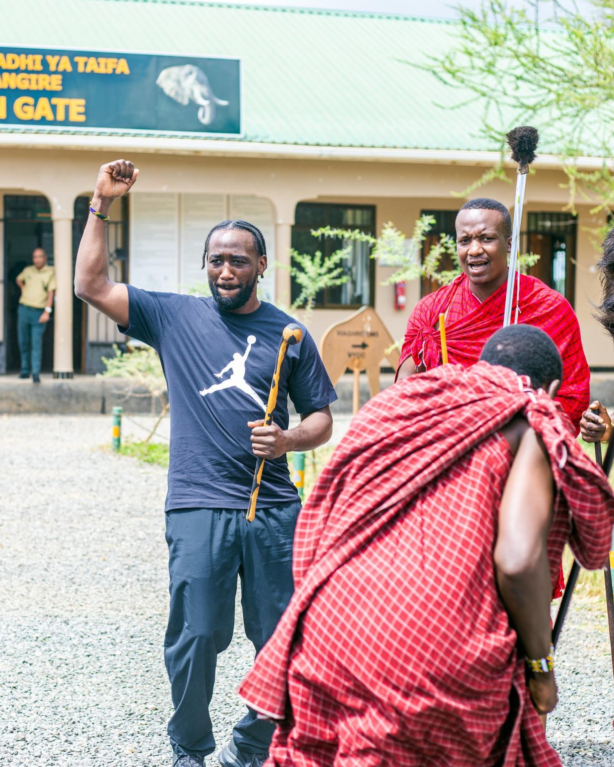 Undefeated American Boxing Champion Terence Crawford Visits Tarangire National Park